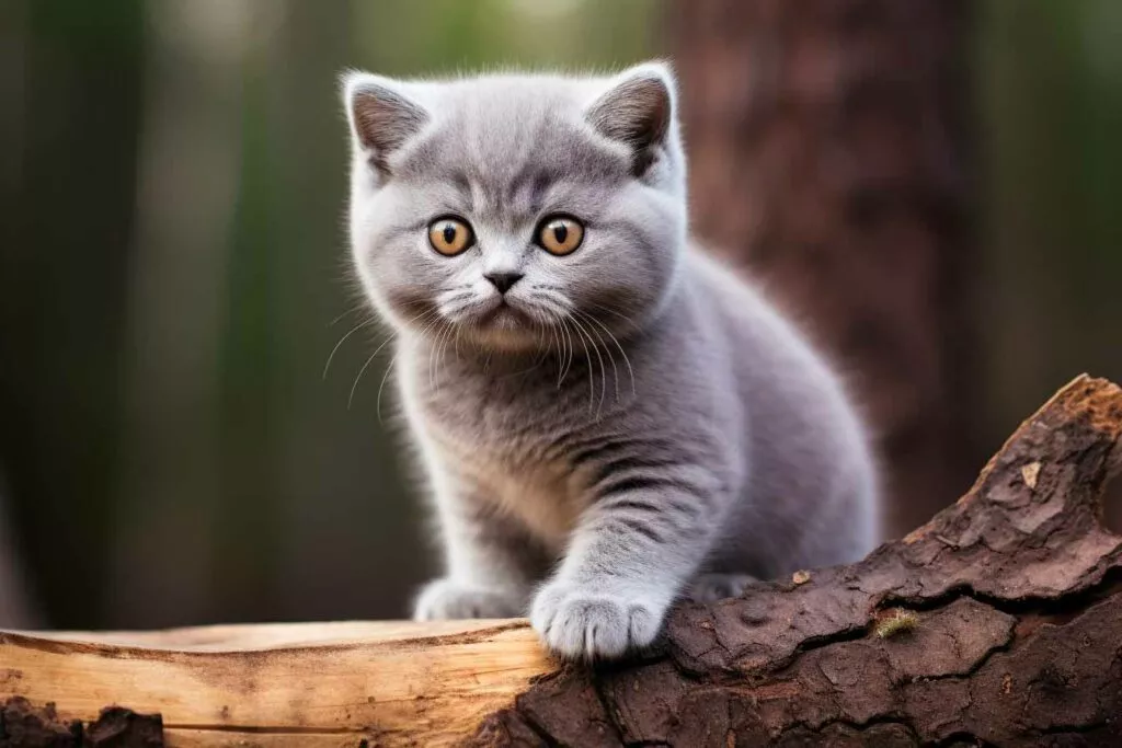 chaton British Shorthair