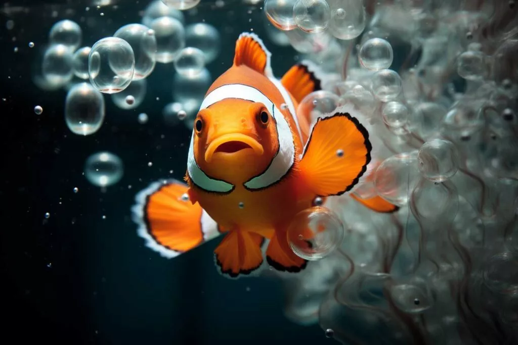 Un poisson clown