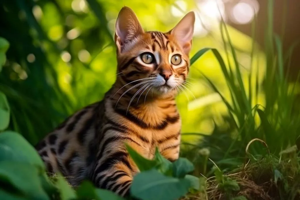 chat Bengal adulte