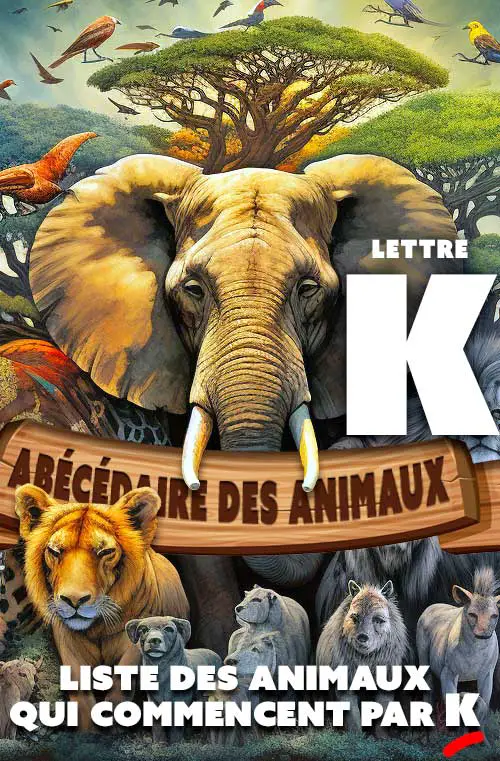 liste animaux lettre k