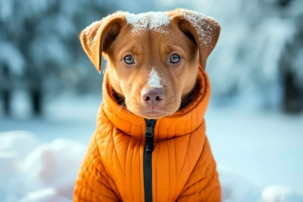 Un manteau en hiver peut être nécéssaire pour un chiot, un vieux chien ou pour certaines races