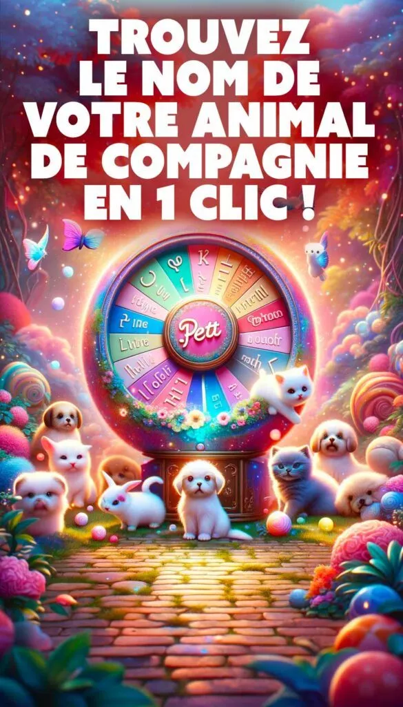 trouvez nom animal compagnie en 1 clic !