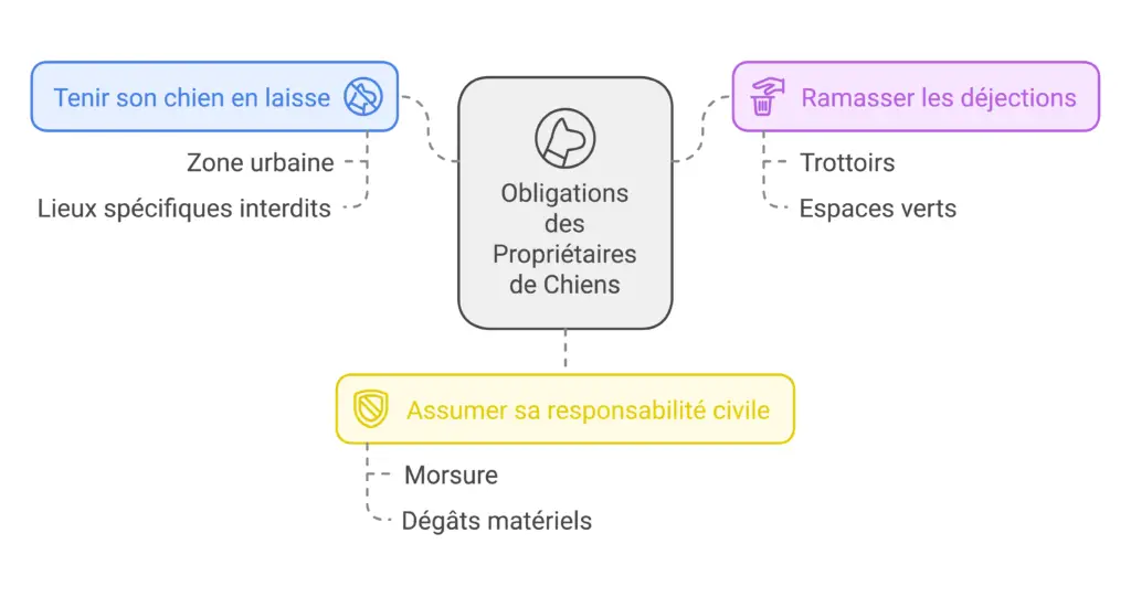 obligations proprietaires de chiens